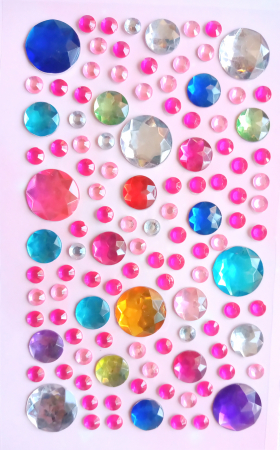 OCHI MOBILI. DIAMANTE. PAIETE. - Abtibild diamante rotunde