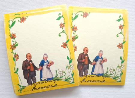 ACCESORII MARTISOARE - Etichete carton bunici - set 100 bucati