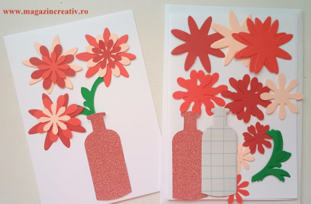 FELICITARI 8 MARTIE - Felicitarea Anei - set creativ 1 felicitare