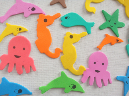 Figurine buretate autoadezive - animale marine [1]