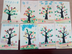 Frunze stejar toamna 2,5 cm [4]