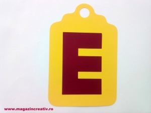 Ghirlanda cu litere sau cifre - 1 element [8]