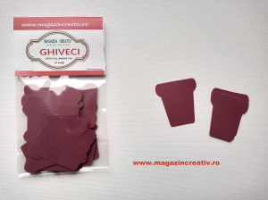 Ghiveci carton 4 cm