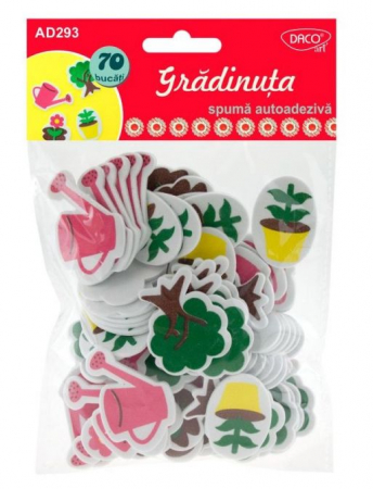 DECUPAJE SPUMA - Gradinuta - accesorii craft