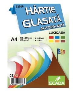 CARTON SI HARTIE - Hartie glasata autocolanta