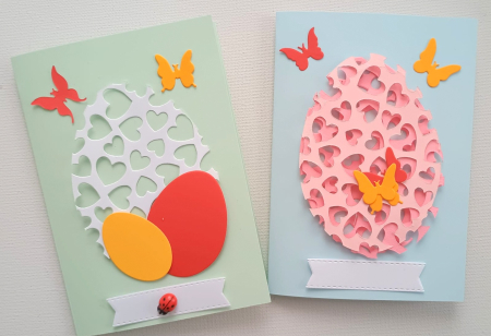 Iepure cu morcovi și flori - set creativ felicitare [1]