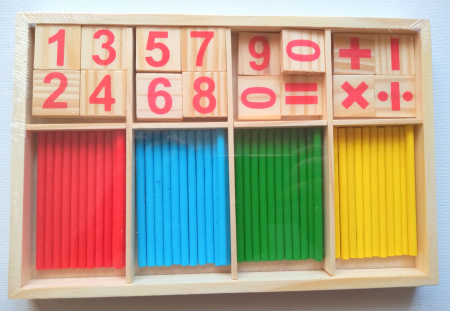 JOCURI EDUCATIVE LEMN - Joc matematic lemn