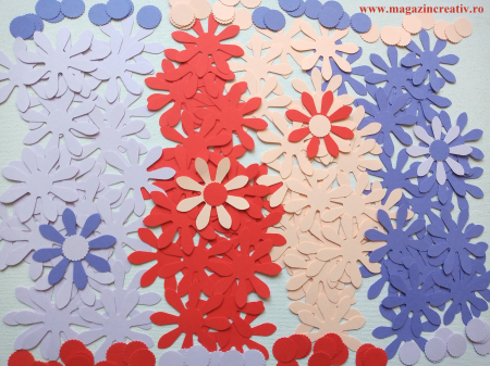 ANOTIMPURI - 100 flori - set creativ carton