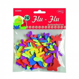 ALBINE. LIBELULE. - Insecte autoadezive flu-flu 50 buc.