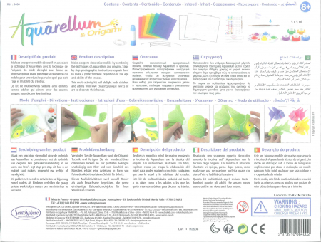 Joc creatie origami Aquarellum - pesti [2]