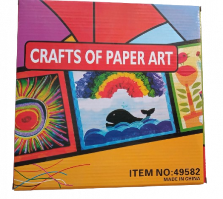 PICTURA - Joc de creatie cu fasii hartie