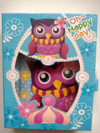 CARTI IDEI CREATIVE. JURNALE. - Jurnal bleu in cutie cu lacat 16.5 cm