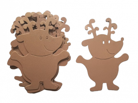 Diverse accesorii Craciun - reni carton - set 30 buc