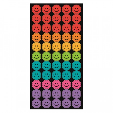 STICKERE. GHIRLANDE. AUTOCOLANTE.BALOANE - Abtibild hartie smiley color 300 buc