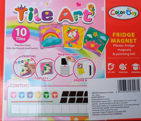 Magneti de frigider - joc creatie gresie 10 bic [2]