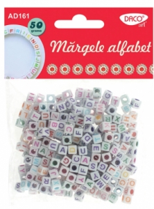 CIFRE. LITERE. FIGURI GEOMETRICE - Margele alfabet