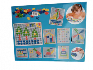 Set mozaic - pioneze, cifre si litere [3]
