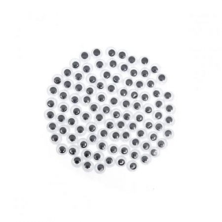 OCHI MOBILI. DIAMANTE. PAIETE. - Ochi mobili 1 cm - set 100 buc