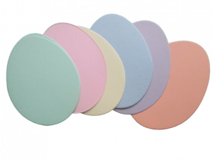 DECUPAJE MARI 6-25 CM - Oua pastel 10 cm - 30 buc