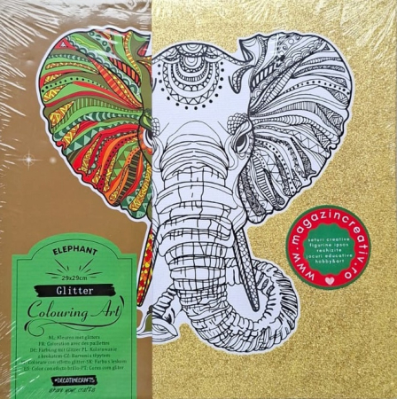 PICTURA PE NUMERE. PANZA PICTURA - Panza pictura pe sasiu 29 cm - FLUTURE