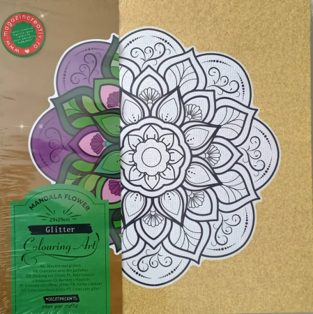 ANIMALE DOMESTICE ȘI SĂLBATICE - Panza pictura pe sasiu 29 cm - leu