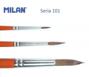 PICTURA - Pensule cu varf rotund Milan