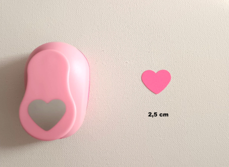 PERFORATOARE HOBBY - Perforator creativ 2,5 cm inima