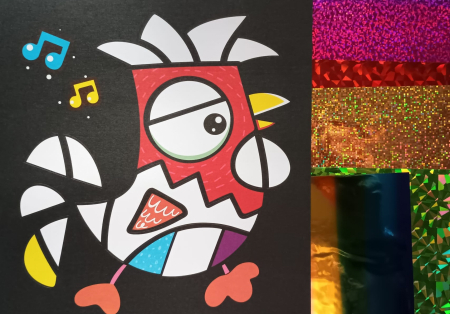 PLANȘE TRANSFER - Plansa autoadeziva Printesa 17 cm/ 20 cm cu folie de transfer