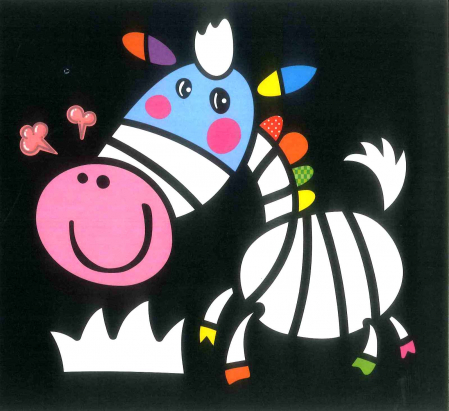 PLANȘE TRANSFER - Plansa autoadeziva Printesa 17 cm/ 20 cm cu folie de transfer