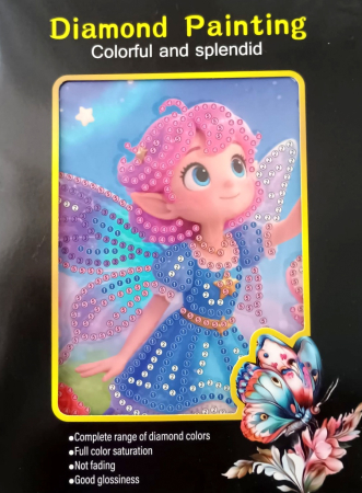 JOCURI CREATIE - Plansa strasuri/ cutie cu trepied 15 cm/ 20 cm - Lebădă