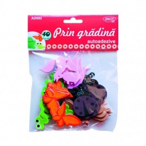 DECUPAJE SPUMA - Prin gradina spuma AA