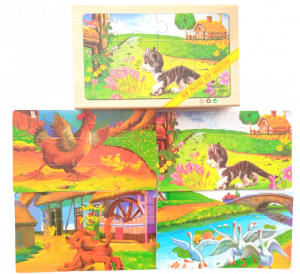 PUZZLE - Puzzle animale domestice mici
