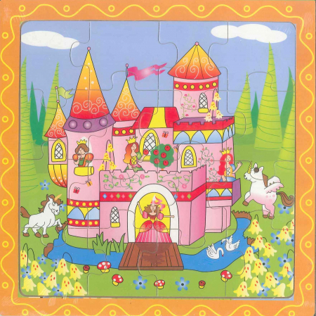 Puzzle lemn - Puzzle lemn - Castelul din povesti