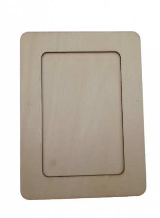 SUPORTURI DECORAT - Rama lemn blank 19 cm