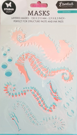 UNELTE HOBBY. SABLOANE.STAMPILE - Sablon plastic caluț de mare