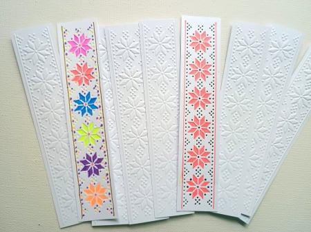 Semn carte pentru decorat 15 cm/ 3 cm - model traditional [1]