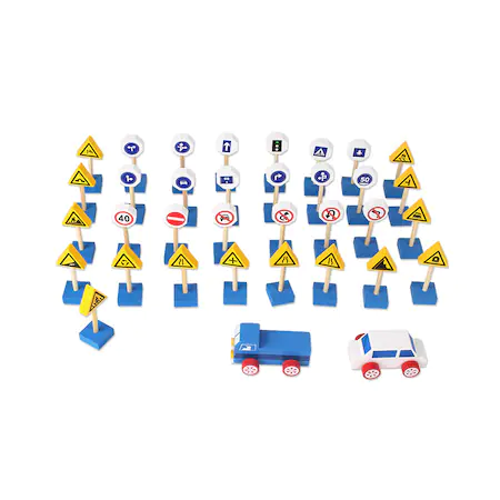 Semnele de circulatie - joc lemn [0]