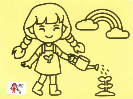 Set 100 planse AA nisip colorat A4 [5]