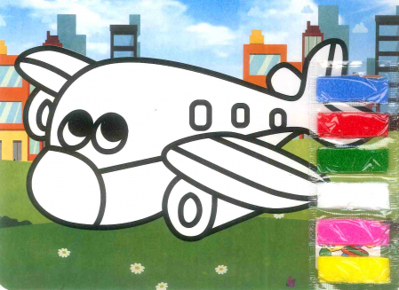 PLANȘE NISIP COLORAT - Planse AA nisip colorat A5