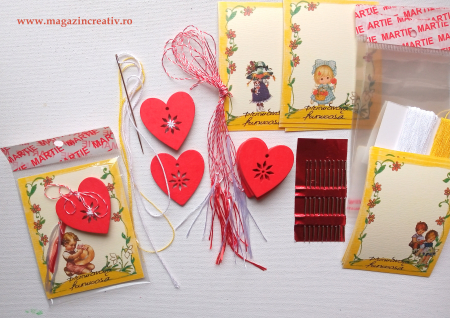 Set confectionare 10 martisoare lemn [1]