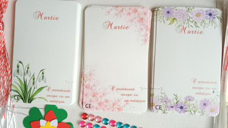 Set confectionare 30 martisoare trifoi si floare [1]