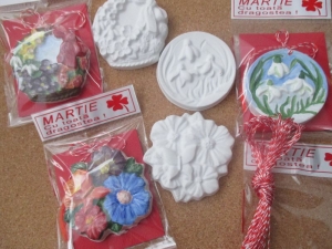 Set confectionare 20 martisoare din ipsos [3]