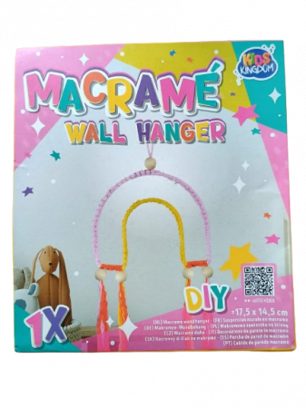 JOCURI CREATIE - Set creativ - decorațiune de perete macrame