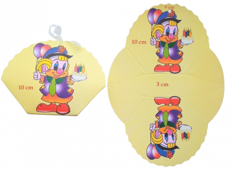 Seturi creative - Suport carton pliabil 10 cm