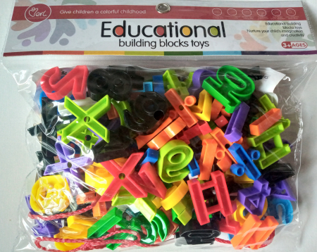 JOCURI CONSTRUCTIE - Set joc constructii 100 piese cifre