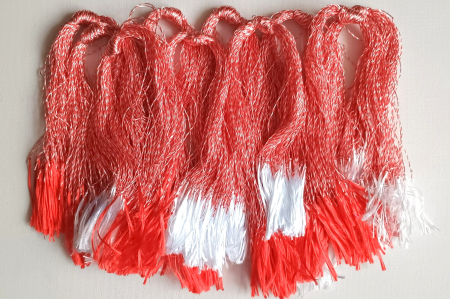 MARGELE. SNURURI. - Snur textil martisor set 1000