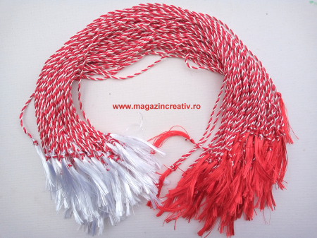 Snur martisor - Snur textil mărțișor 50 cm