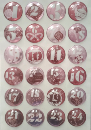 STICKERE. GHIRLANDE. AUTOCOLANTE.BALOANE - Stickere de iarna buretate