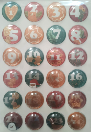 STICKERE - Stickere de iarna buretate