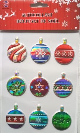 STICKERE. GHIRLANDE. AUTOCOLANTE.BALOANE - Stickere de iarna buretate